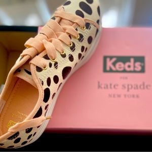 Kate Spade Keds Triple Kick Calf Hair Sneaker